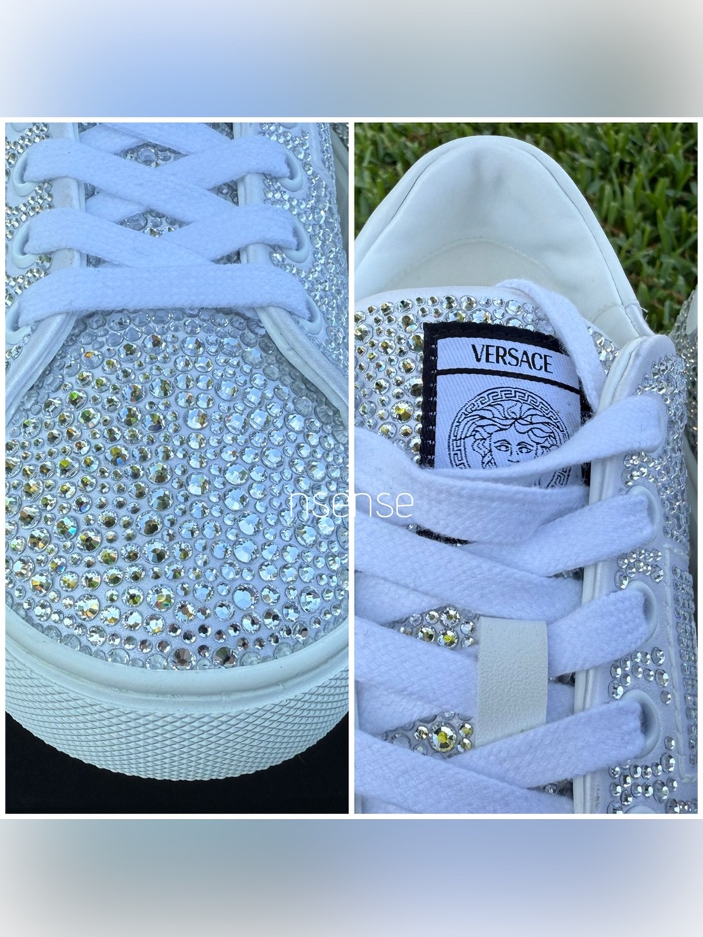 Versace Swarovski Limited Edition Sneakers